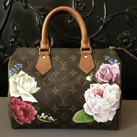 louis vuitton painted bag|hand painted Louis Vuitton bags.